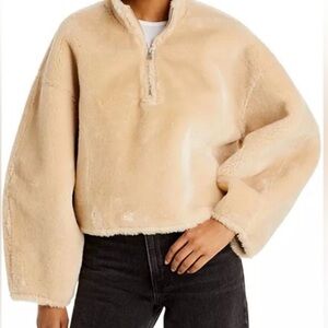 Frame Tan Teddy Jacket